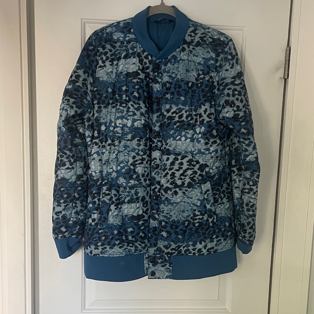 The North Face Leopard Print Bomber